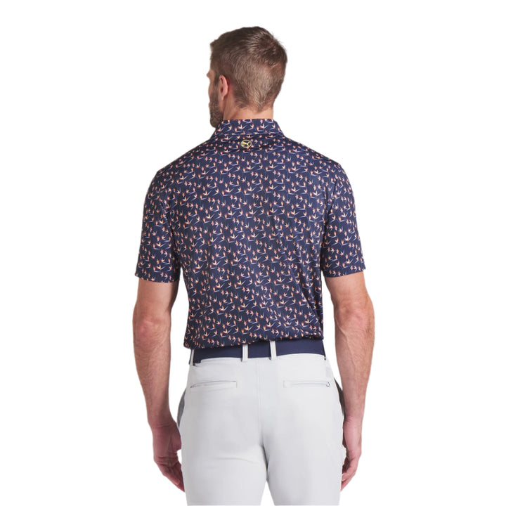 Puma Men's Golf Shirt | Paradise Polo | Black - Aquatic