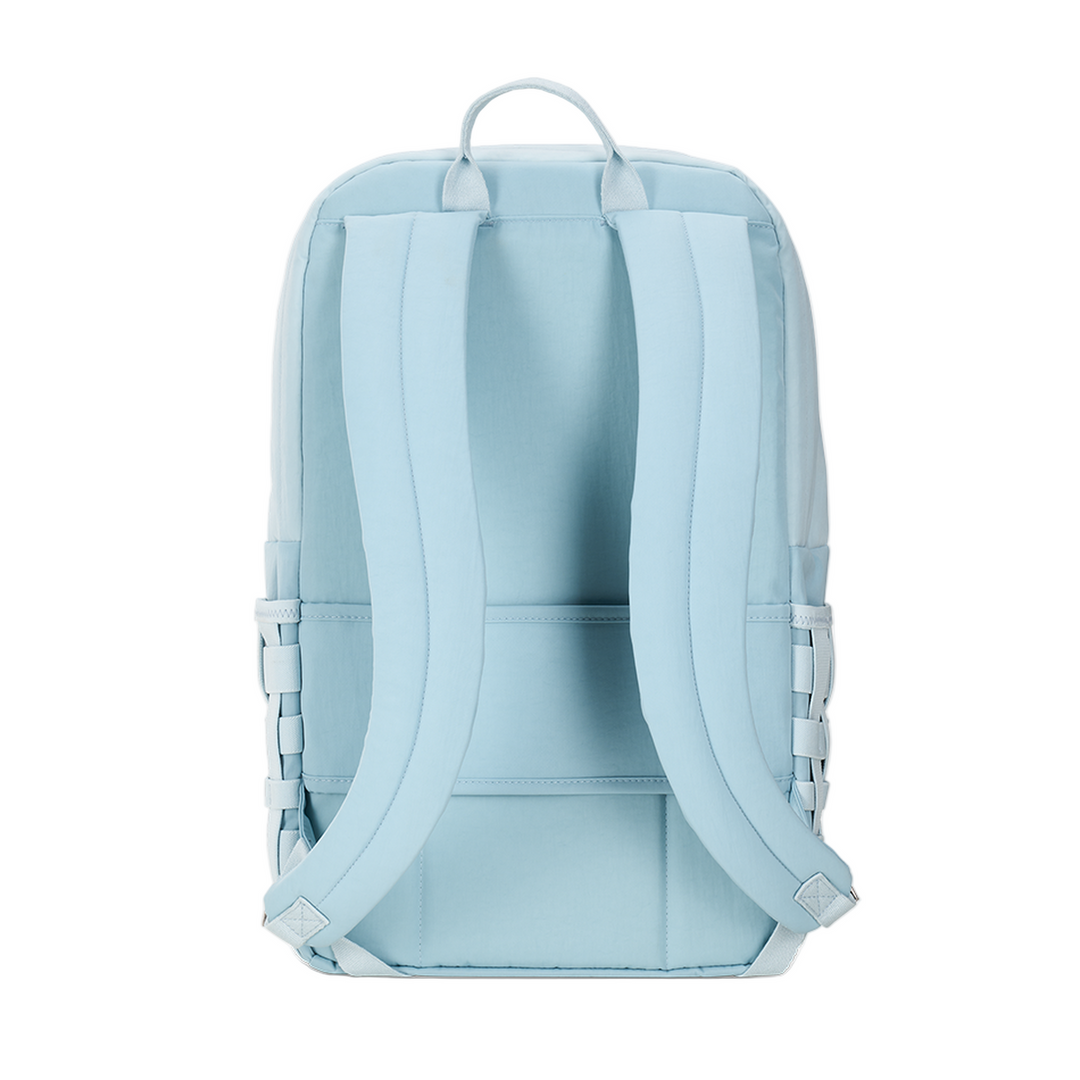 Ogio Rise Frost backpack in light blue with white straps