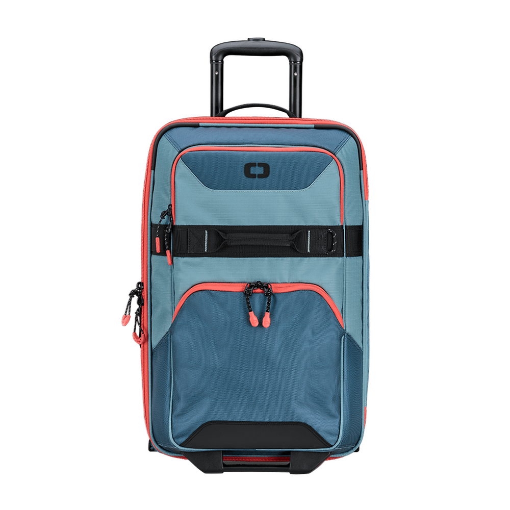 Ogio Alpha Layover Holdall Stargazer in blue, coral with black accents
