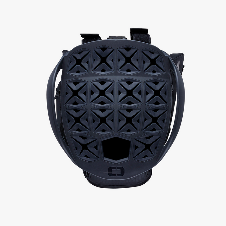 Ogio Silencer Cart Bag black geometric helmet cover with straps