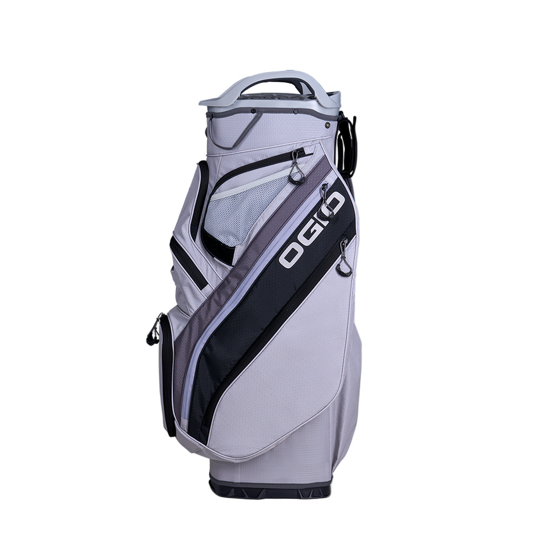 Ogio Silencer Cart Bag in Harbor Mist with grey black design