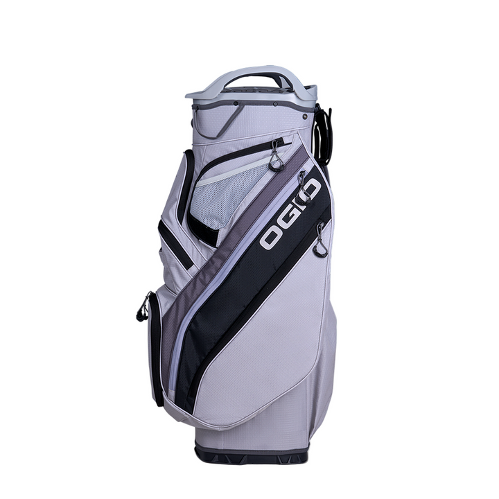 Ogio Silencer Cart Bag in Harbor Mist with grey black design