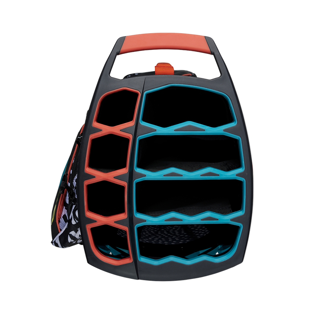 Ogio Woode Hybrid Stand Bag Safari black orange organizer with compartments