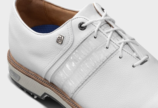 Footjoy Men`s Golf Shoes | DJ Premiere| White Packard