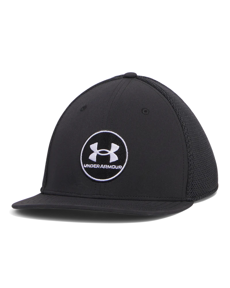 Under Armour Men`s Cap | ISO Chill Drive Low Stretch Fit Cap | Black