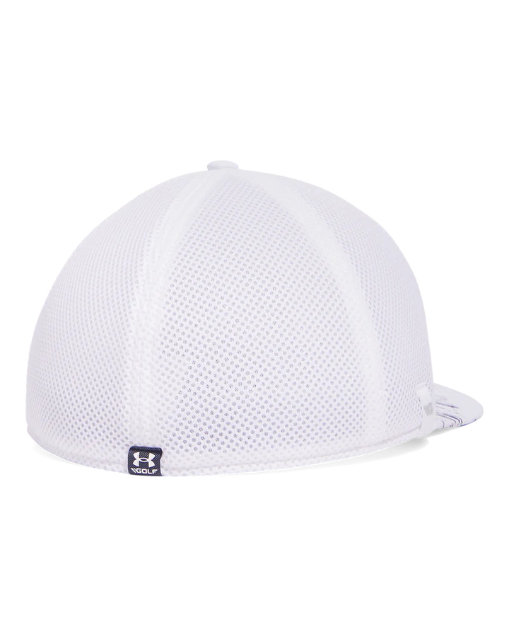 Under Armour Men`s Chill Drive Low Stretch Fit Cap | White/Navy/Grey