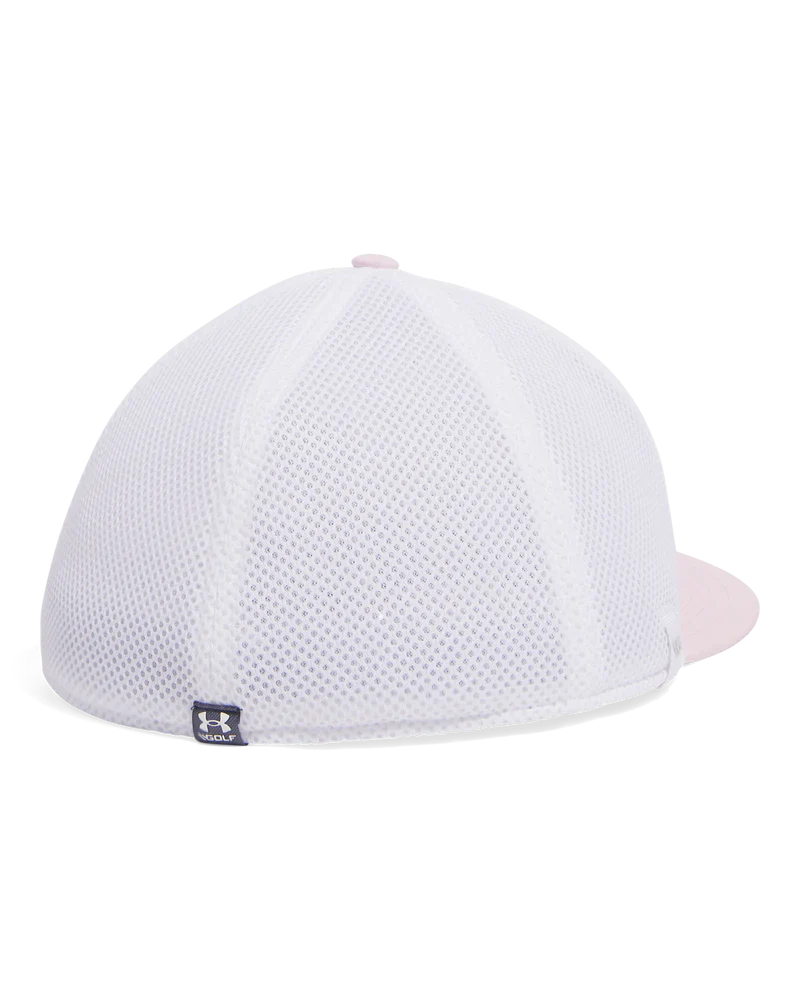 Under Armour Men`s Cap | Chill Drive Low Stretch Fit | Prime Pink