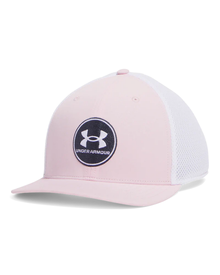 Under Armour Men`s Cap | Chill Drive Low Stretch Fit | Prime Pink