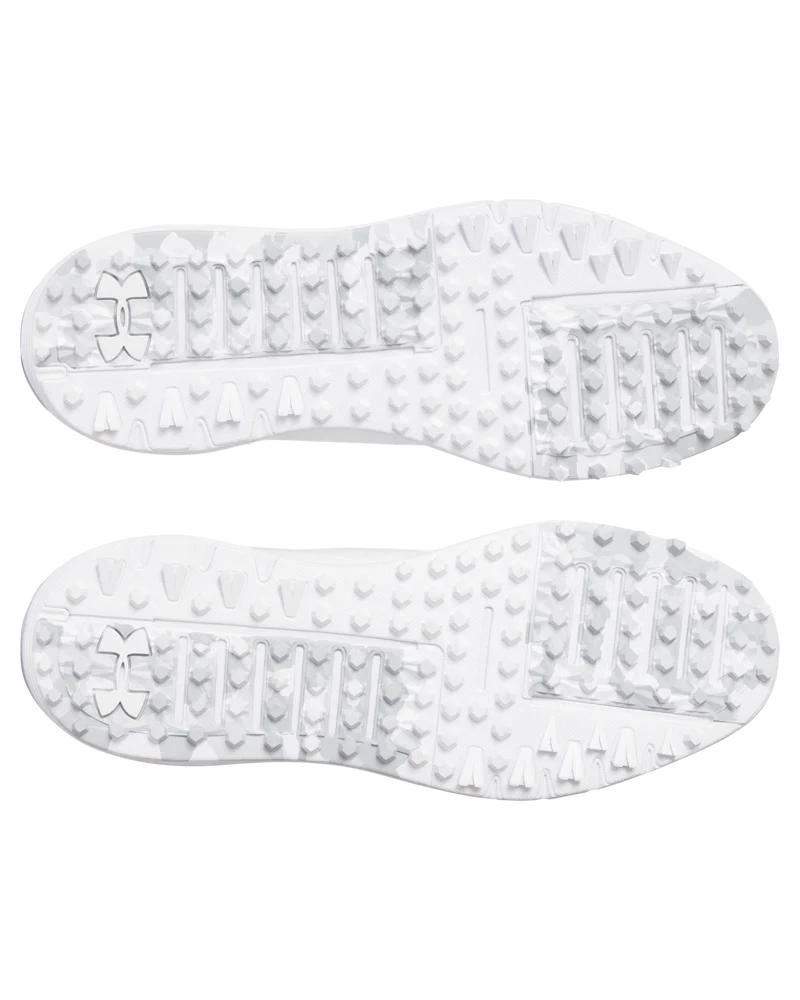 Under Armour Men`s Shoe | Drive Fade Spikeless | White