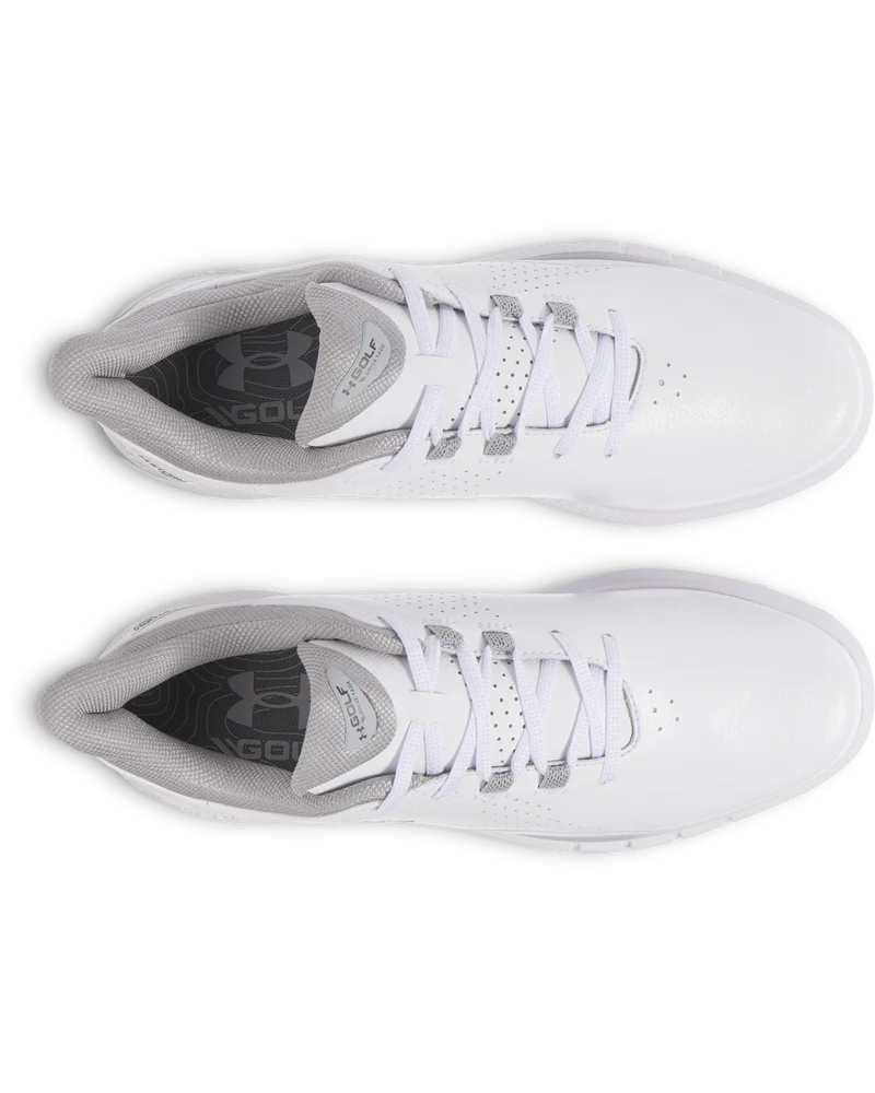 Under Armour Men`s Shoe | Drive Fade Spikeless | White