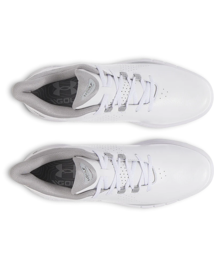 Under Armour Men`s Shoe | Drive Fade Spikeless | White