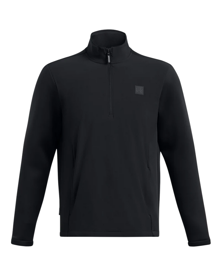 Under Armour Men's Golf Jacket | Drive Pro Storm | Hybrid Half Zip | Black