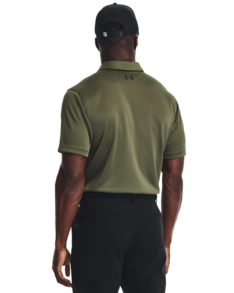 Under Armour Men's Golf Shirt | Tech Polo | Marine OD Green