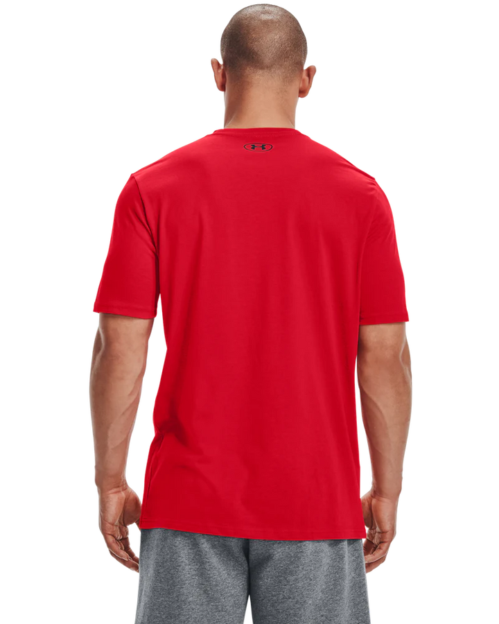 Under Armour Men`s Golf Shirt | Sportstyle Logo LC SS | Red