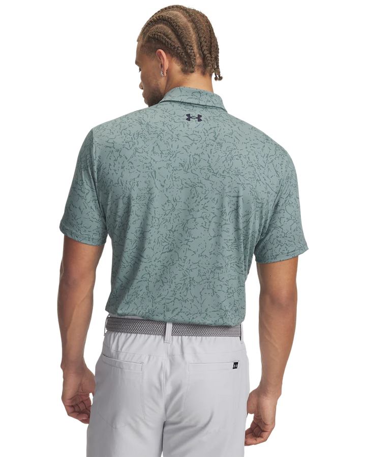 Under Armour Men's Golf Polo | Playoff 3.0 Printed Polo | Serpentine