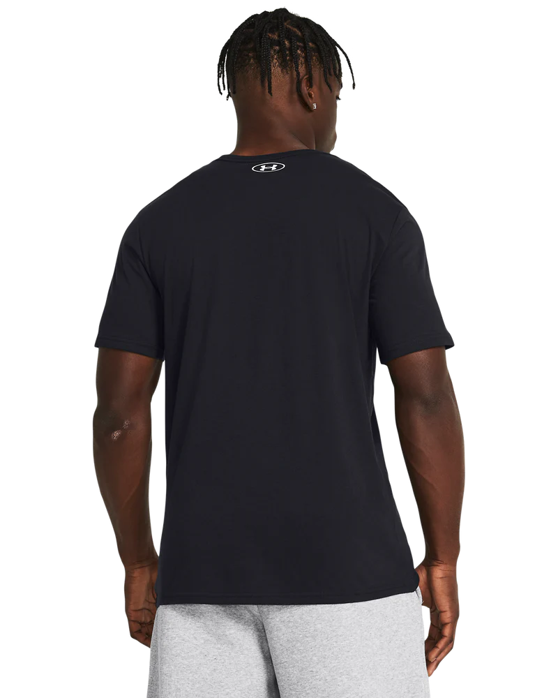 Under Armour Men`s Golf Shirt | Foundation Update SS | Black/Red/White