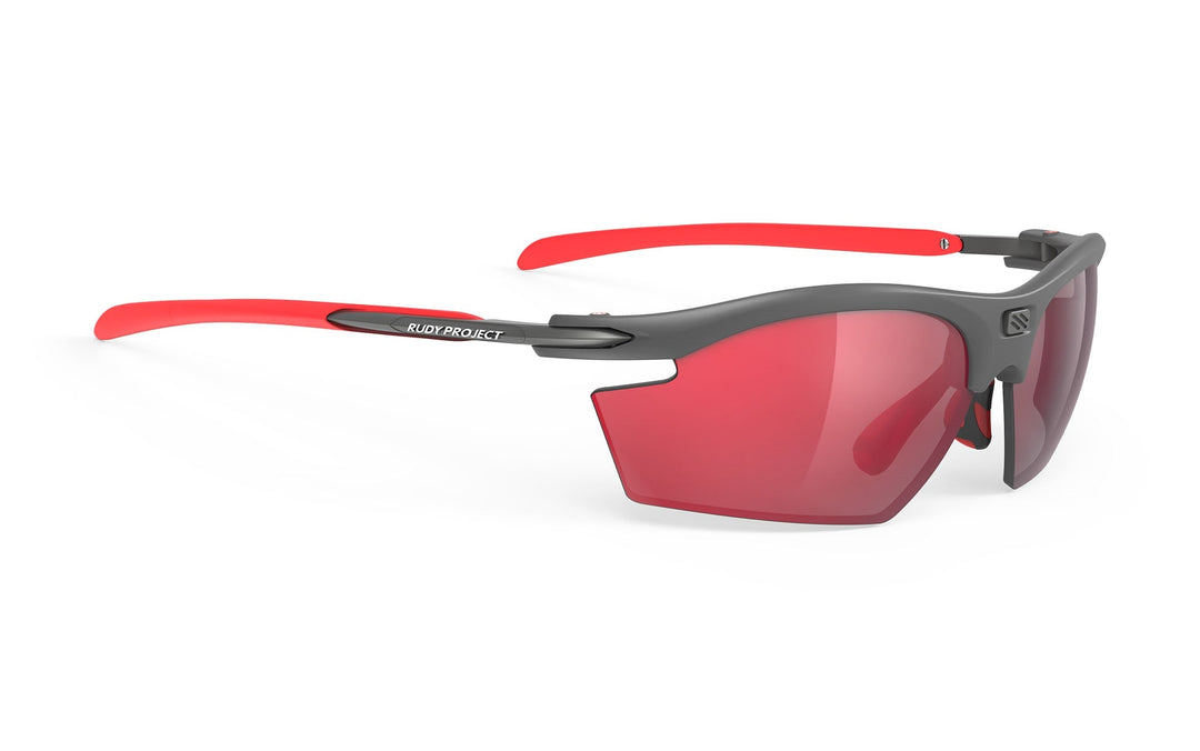 Sleek red and black Rudy Project Rydon sport sunglasses