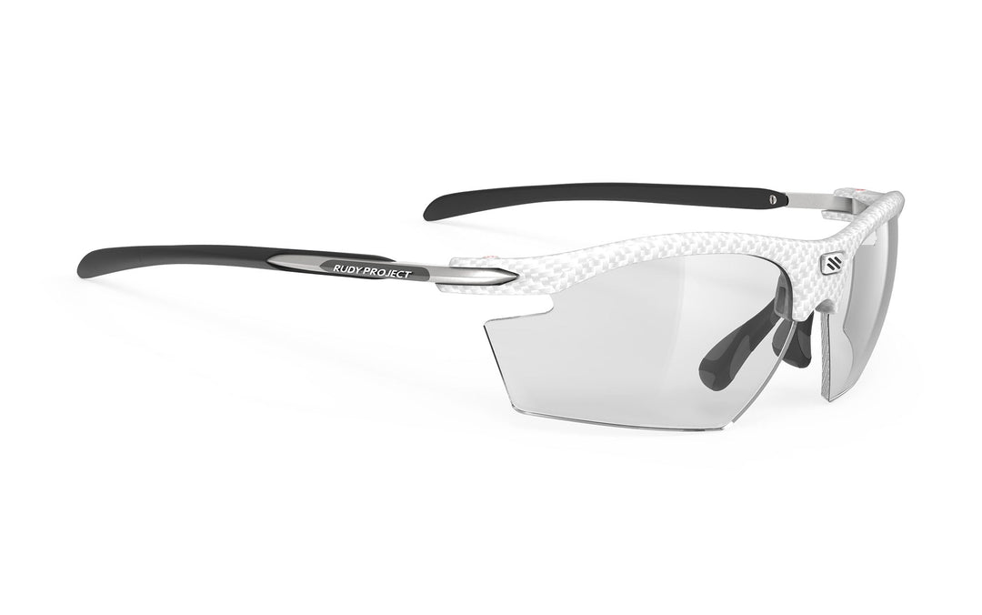 Rudy Project Rydon black and white textured acetate sunglasses