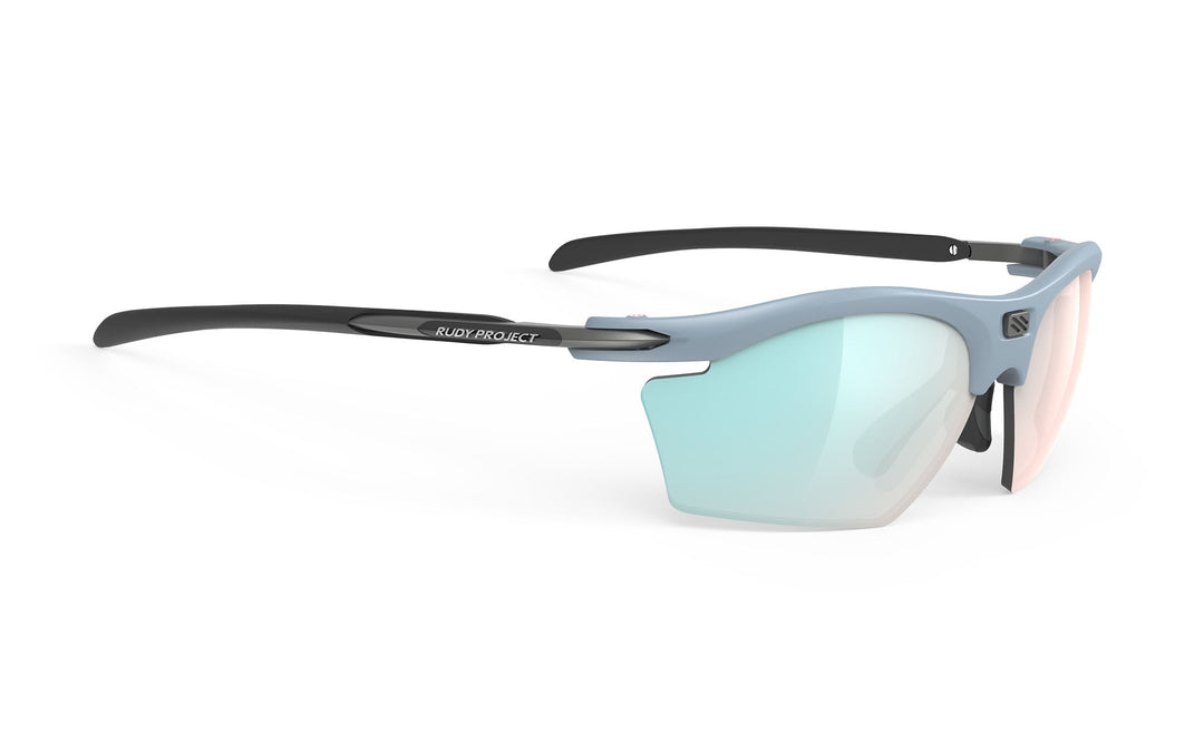 Sleek blue and black Rudy Project Rydon Slim sunglasses