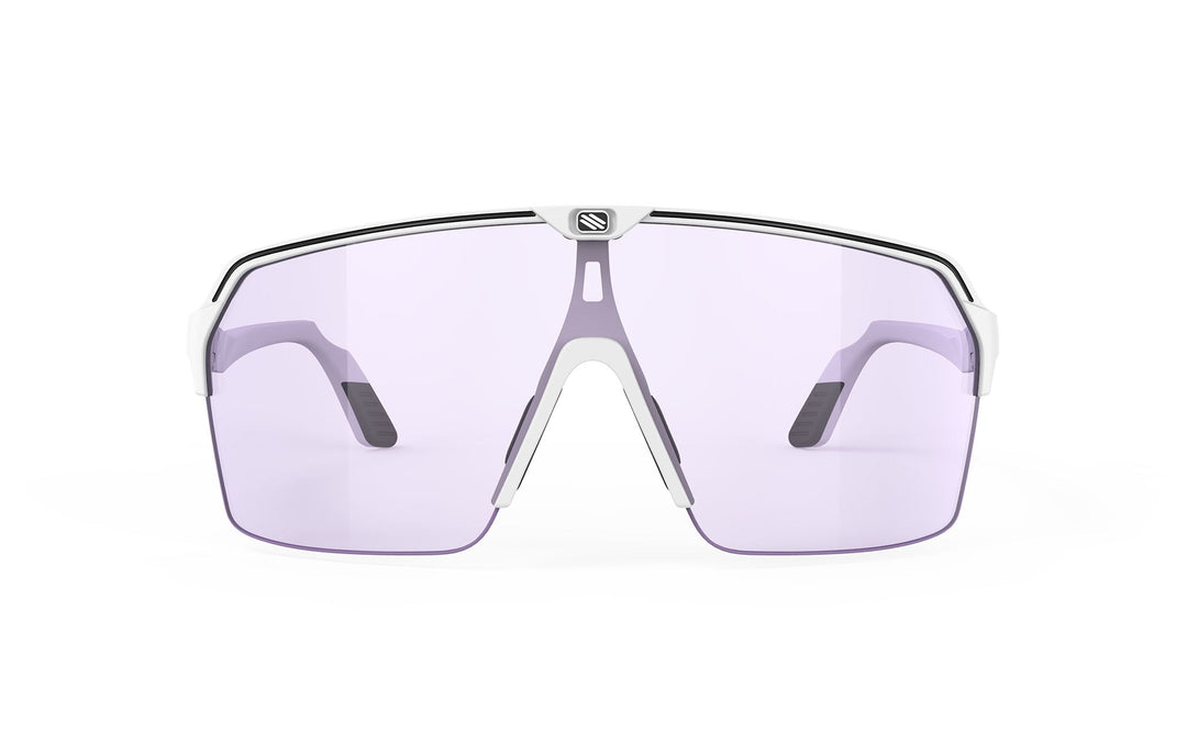 Silver and purple Rudy Project SPINSHIELD AIR aviator sunglasses