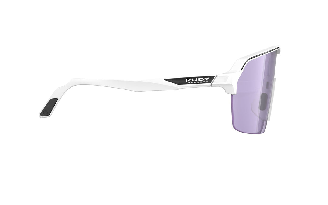 Rudy Project SPINSHIELD AIR white and purple sunglasses with sleek design