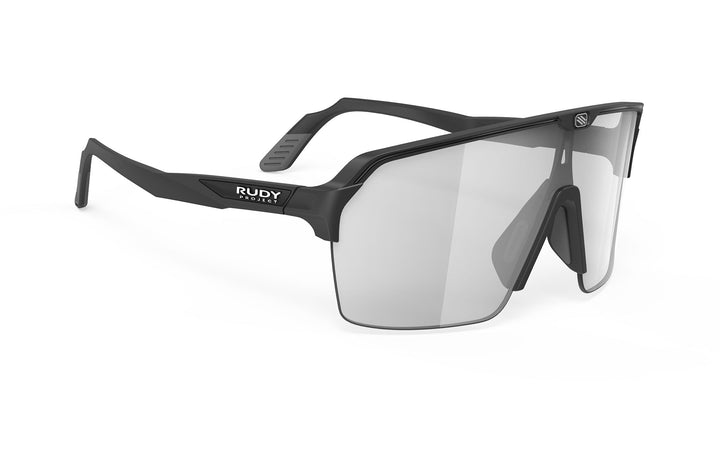 Black and silver Rudy Project SPINSHIELD AIR sunglasses with multi-lens technology