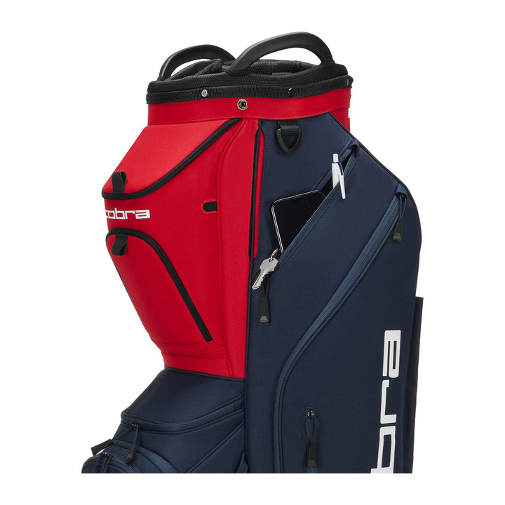 Cobra Golf Bag | Ultralight Pro Cart | Navy/Strong Red