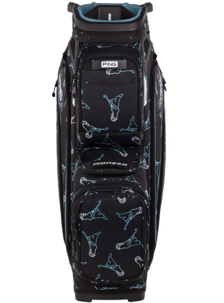 Ping Golf Cart Bag | Pioneer 244 | Black-Blue..webp