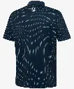 Galvin Green Mens Golf Shirt | Medley | Crystal Blue-Navy..webp