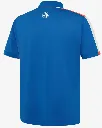 Galvin Green Mens Golf Shirt | Mulligan | Royal Blue-Orange..webp