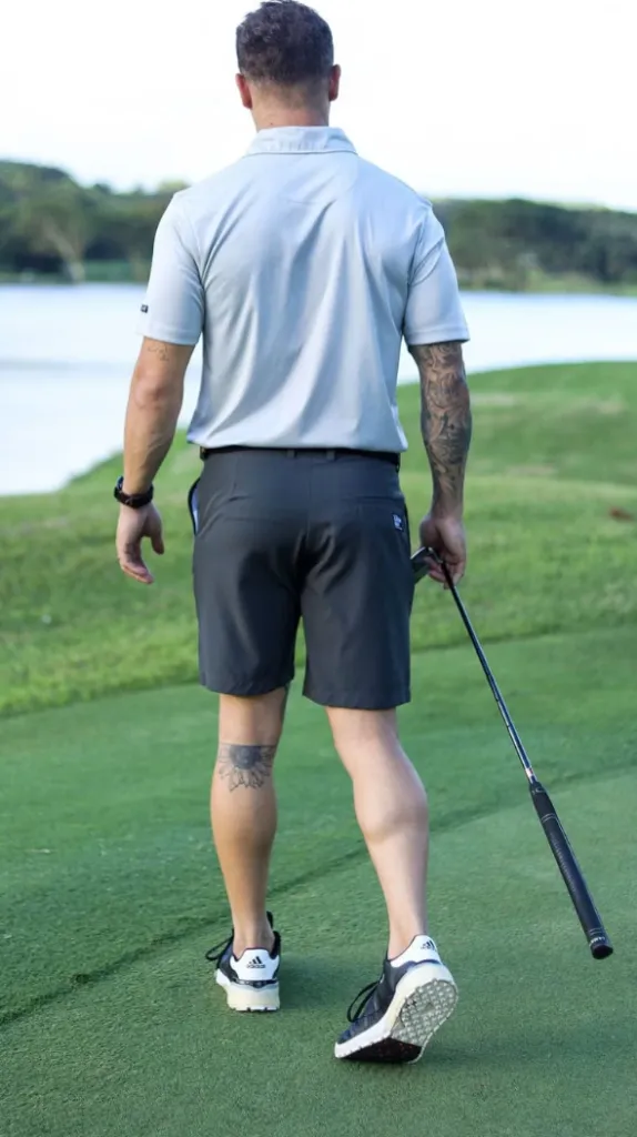 Custom Apparel Mens Golf Shorts | Pure Motion | Shadow Grey......webp