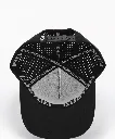Custom Apparel Performance Peak Caps | Round Badge | Black...webp