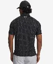 Under Armour Mens Golf Polo | Playoff 3.0 Printed Polo | Black..webp
