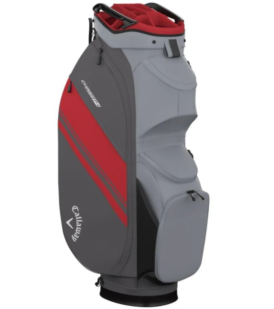 Callaway Golf Bag | Chase Cart 14 2025 | Steel Graphite Red,..webp