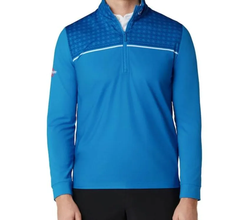 Callaway Men's Golf Midlayer | Odyssey Printed | Brilliant Blue.webp