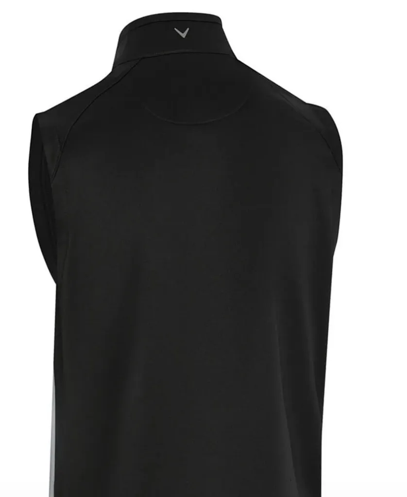 Callaway Mens Golf Vest | High Gauge | Caviar Black-Grey,.webp