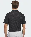 Adidas Mens Golf Shirt | Ultimate 365 Mesh Printed Polo | Black..webp