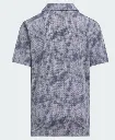 Adidas Junior Boys Golf Shirt | Textured Polo | Navy.webp