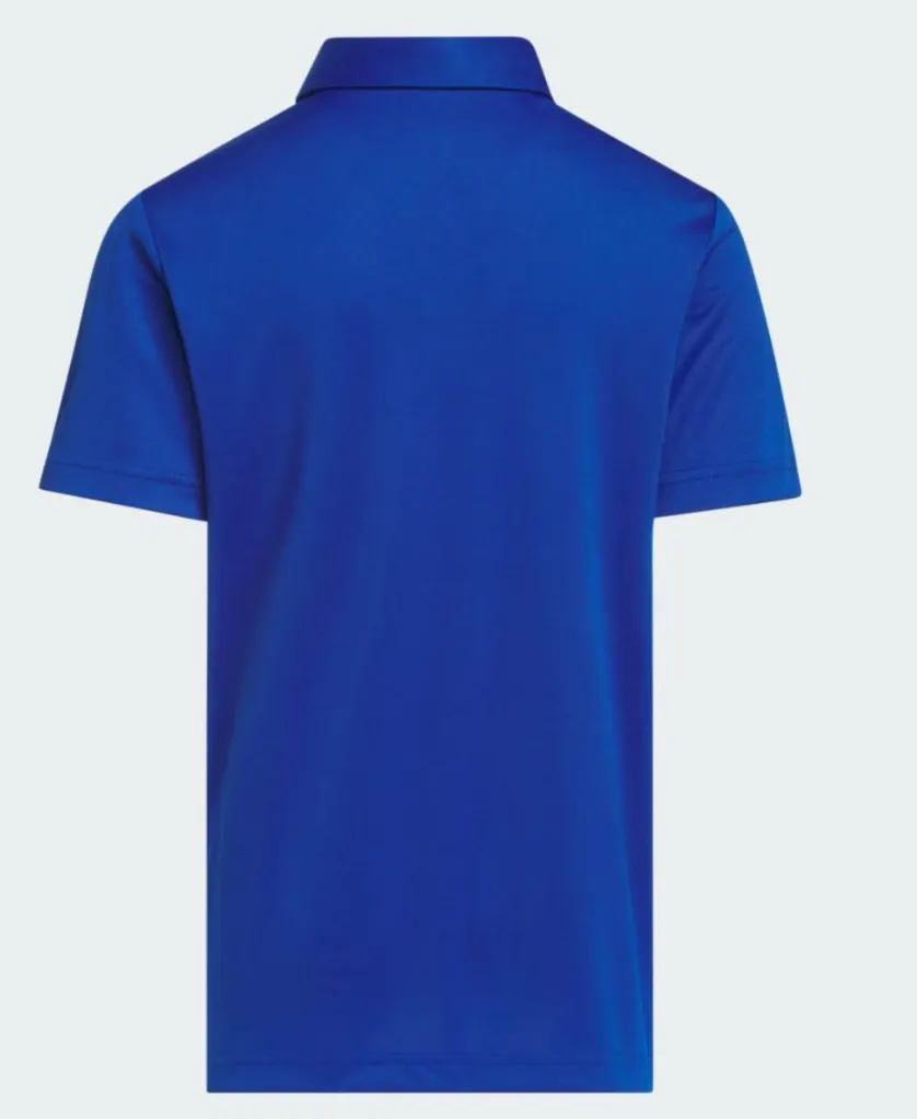 Adidas Junior Golf Shirt | Performance Polo | Collegiate Royal..webp