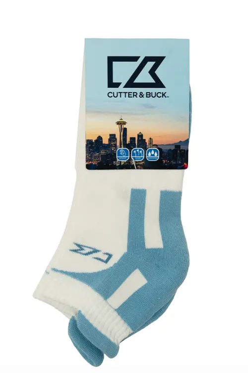 Cutter & Buck Women's Golf Socks | Secret Lip | Blue-White..webp