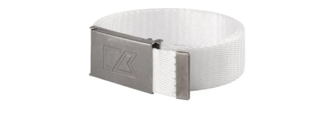 Cutter and Buck Golf Belt | White.webp