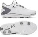 Under Armour Mens Golf Shoes | Drive Fade Spikeless | White:Grey,.webp