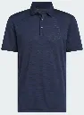 Adidas Mens Golf Shirt | Ultimate 365 Jacquard Polo | Collegiate Navy.webp