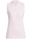Adidas Womens Golf Shirt | Ultimate365 | Climacool Sleeveless Polo | Pink.webp
