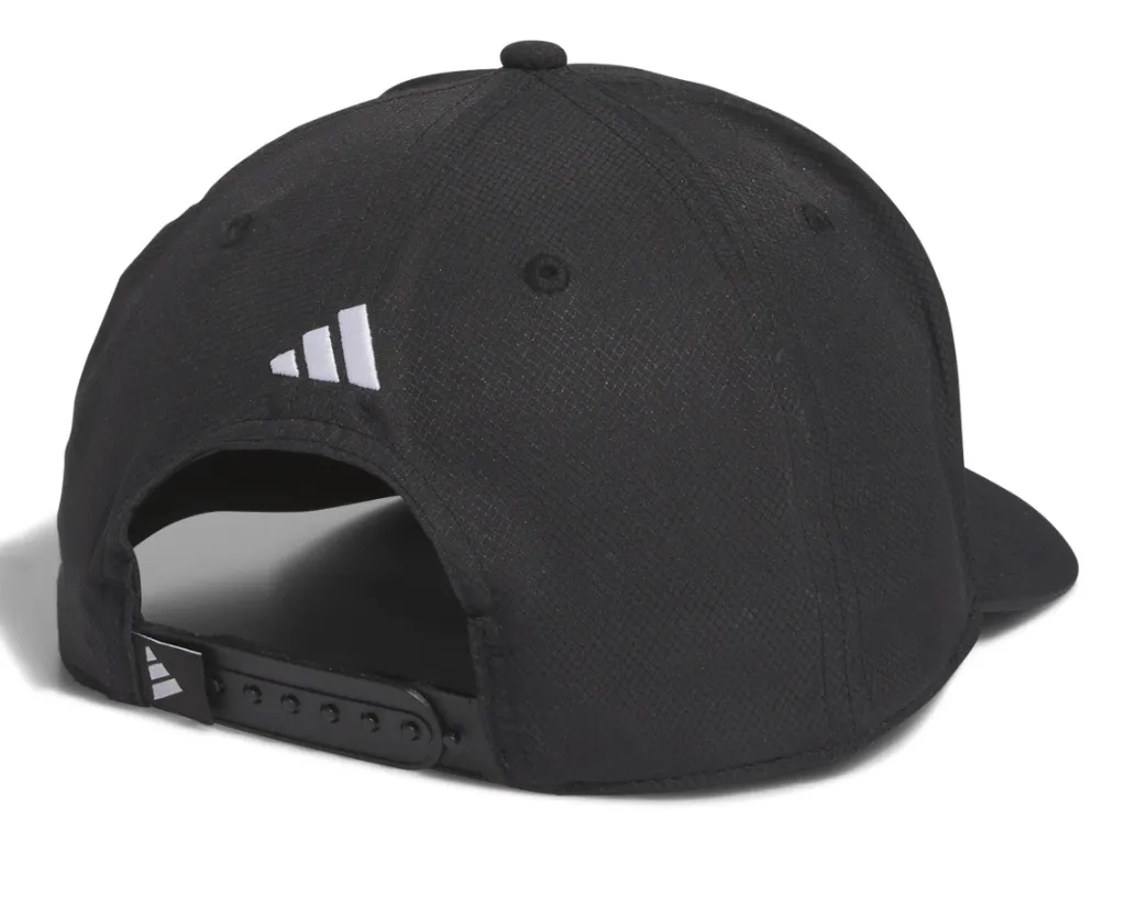 Adidas Golf Cap | Performance Tour 3 Stripe | Black..webp