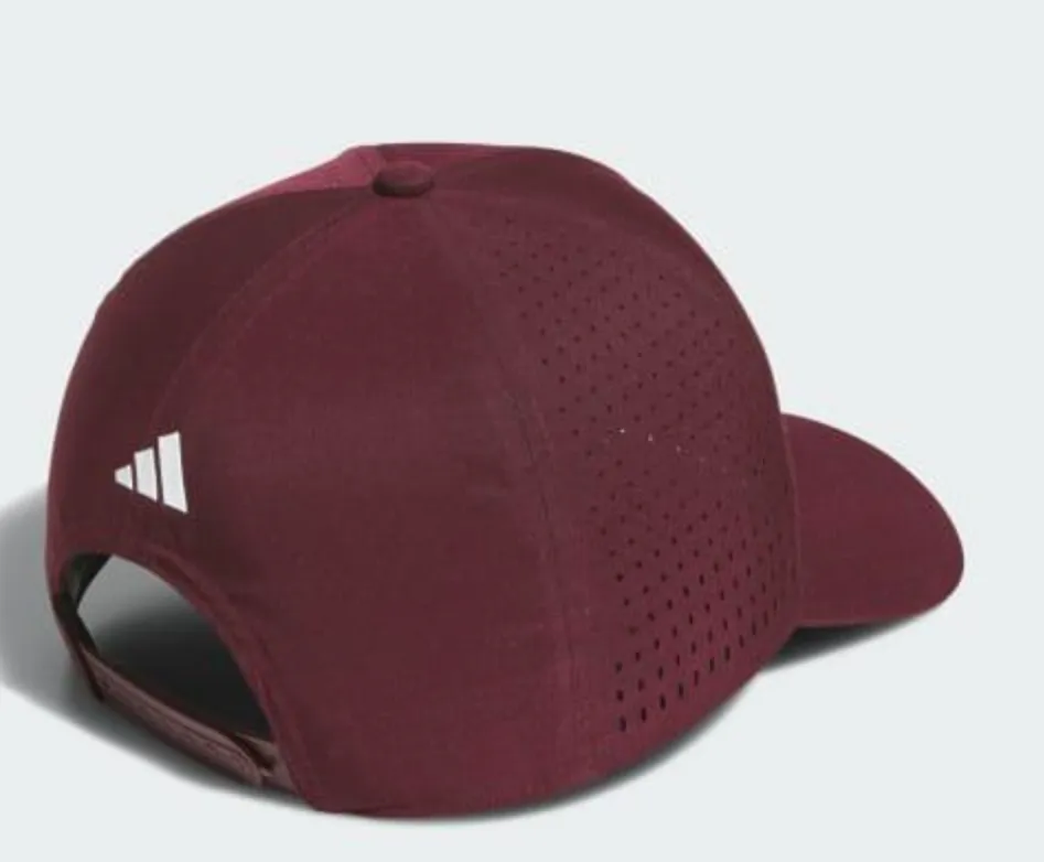 Adidas Golf Cap | Tour 3 Stripe | Red..webp