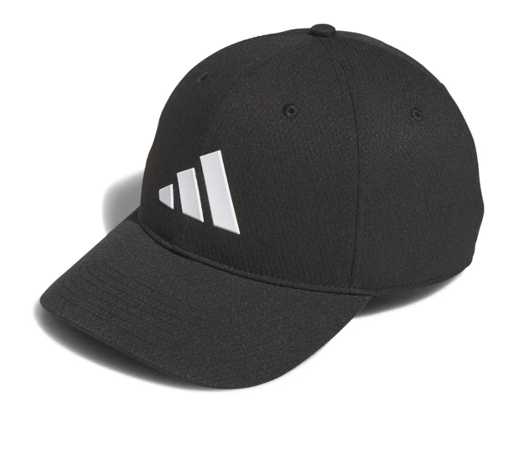 Adidas Mens Golf Cap | Tour Snapback | Black.webp
