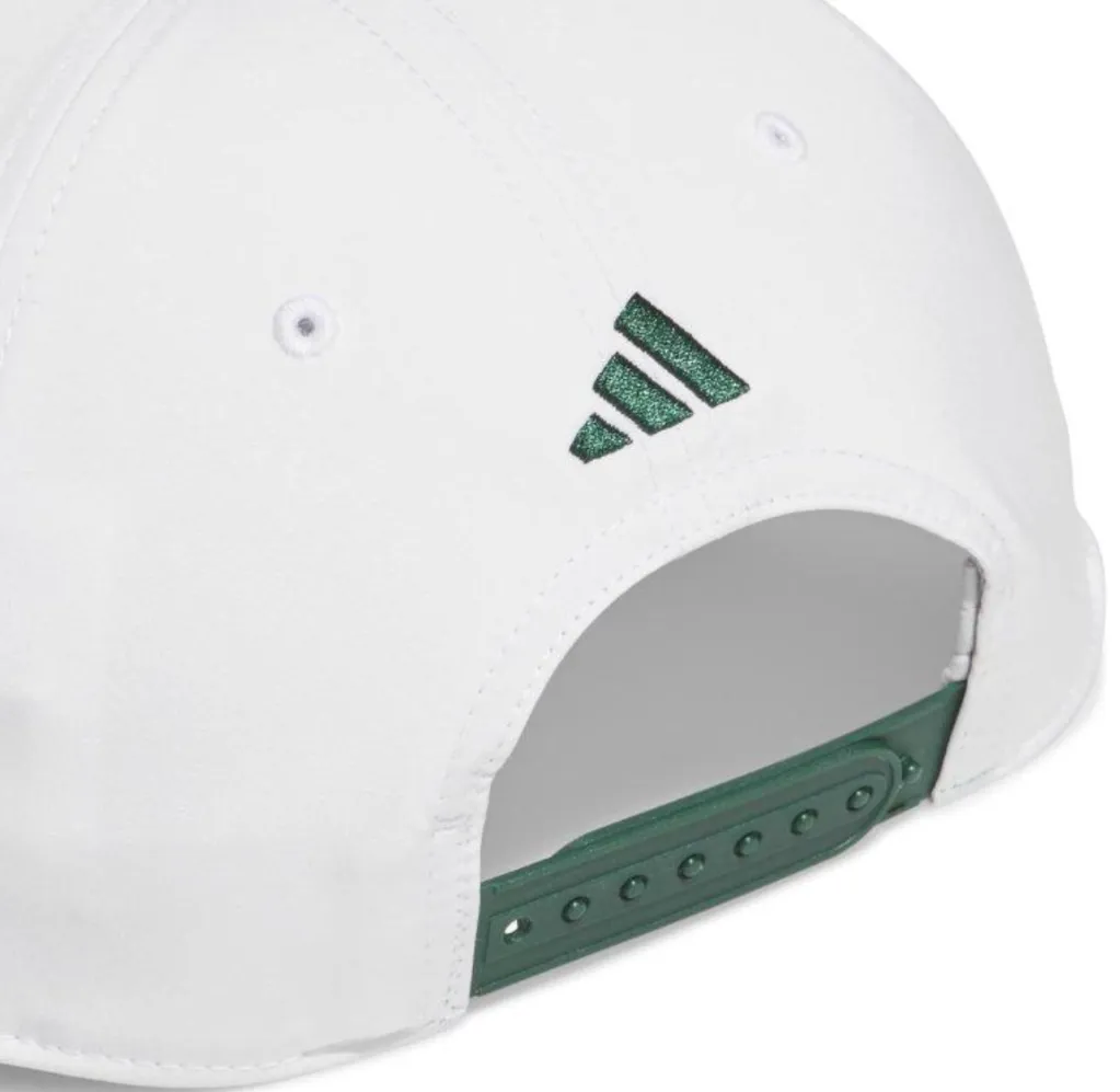 Adidas Mens Cap | Performance Tour 5 Panel | White-Green..webp