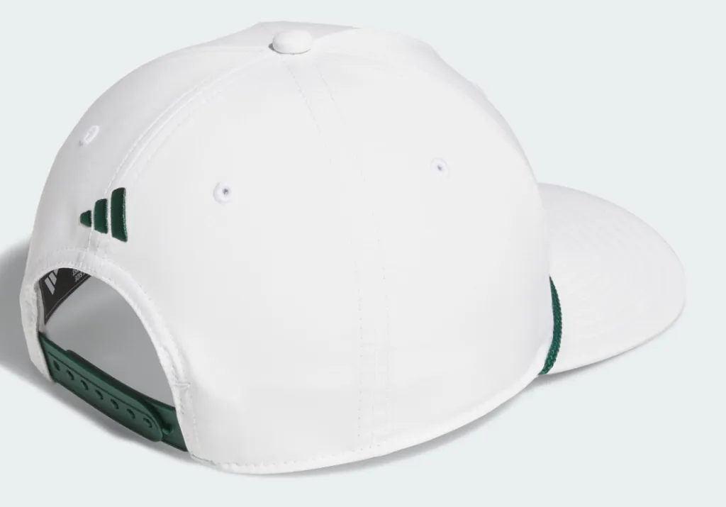Adidas Mens Cap | Performance Tour 5 Panel | White-Green,..webp