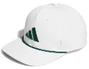 Adidas Mens Cap | Performance Tour 5 Panel | White-Green.webp